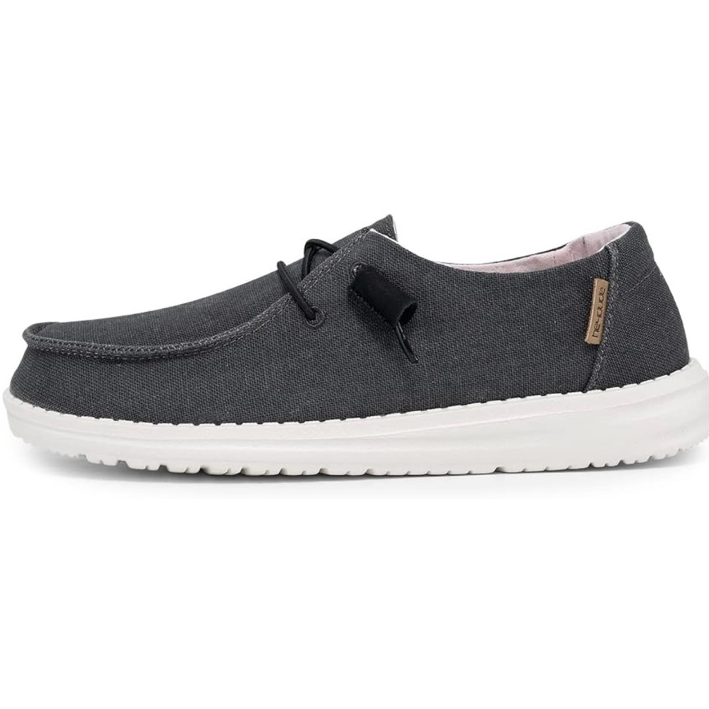Hey Dude Wendy Size 8 - Chambray Off Black